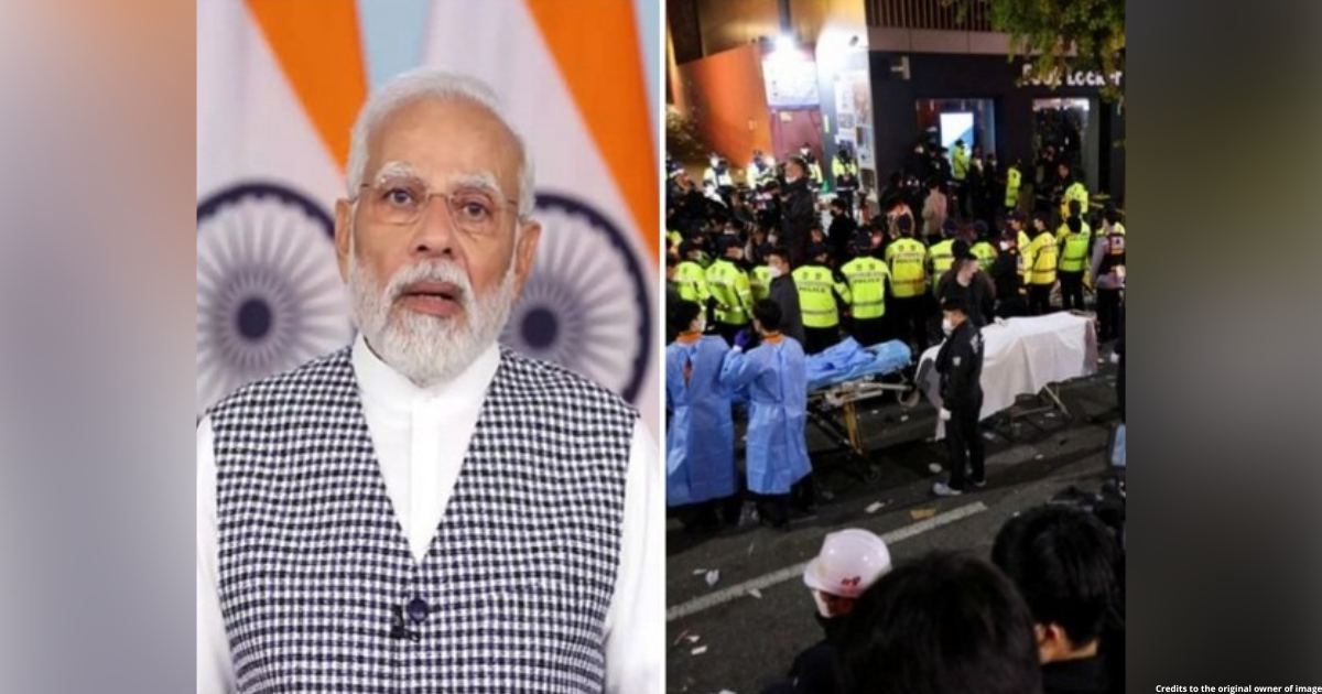 PM Modi expresses deep anguish over South Korea's Halloween stampede